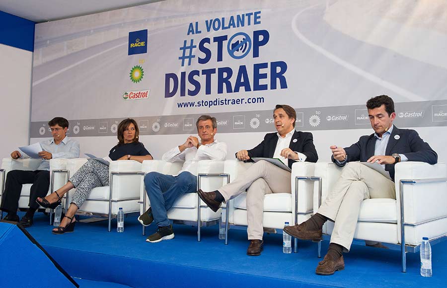 Al volante stop distraer