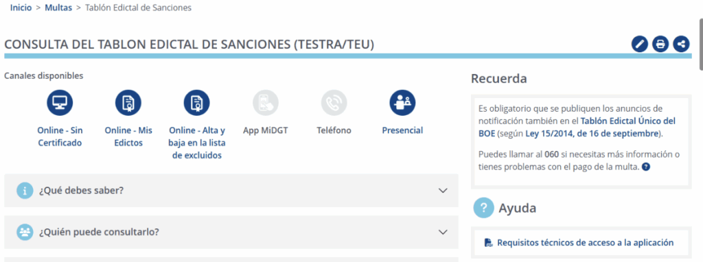 dgt multas por matrícula