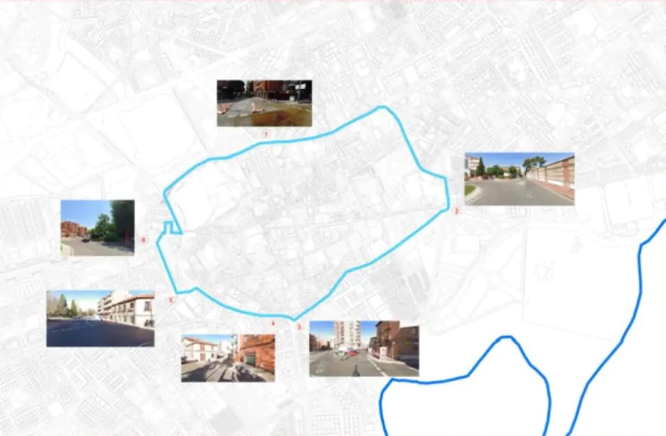 Delimitación zona bajas emisiones Alcalá de Henares