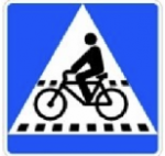 bicicleta paso de cebra